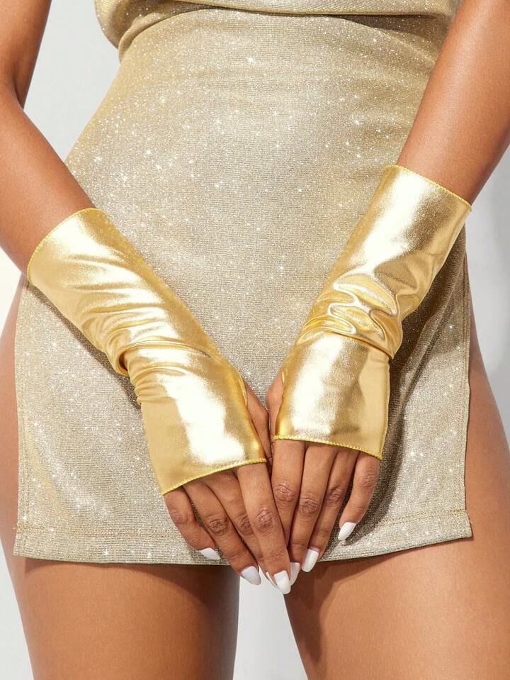 Guantes Elegancia Dorada - Image 3