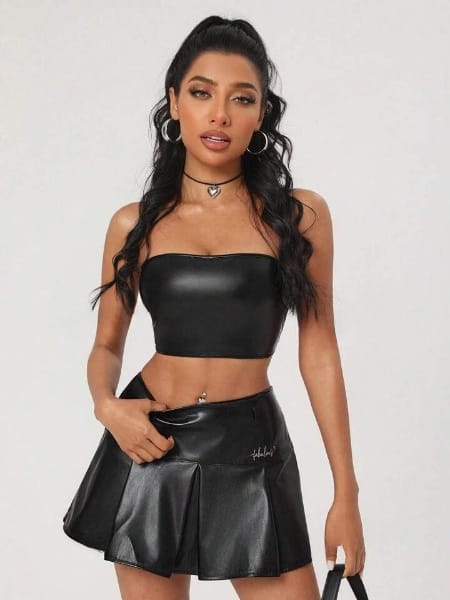 Crop Top Cuerina Clásico - Image 3